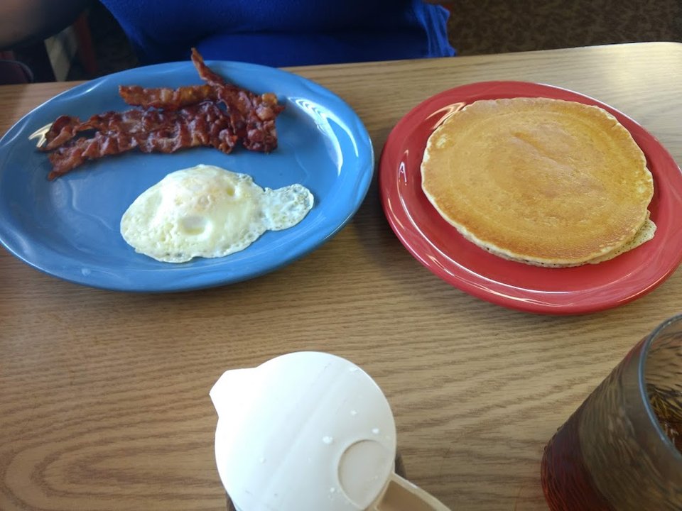 Pancakes and Eggs